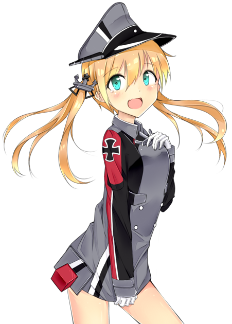 Purinzu - Kantai collection, Prinz Eugen, Bismarck, Ryuujou, Anime, Anime art, Boobs, Longpost