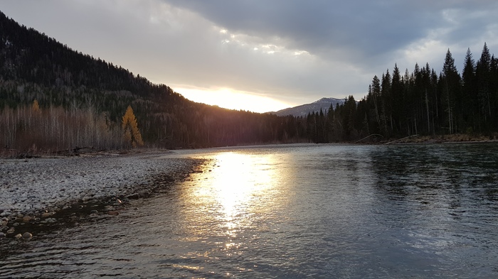 Autumn in the Sayans - Autumn, Longpost, Sayan, Siberia, River