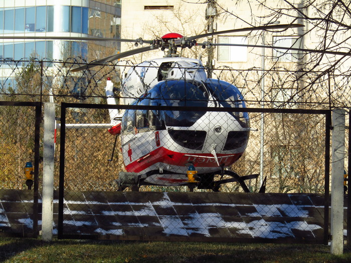 life saver - Longpost, Sklifosovsky Research Institute, Helicopter, Ambulance, My, Moscow, The photo