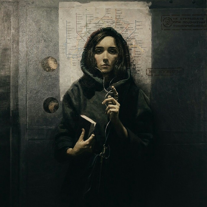 Andrey Shatilov Moscow Prayer - Art, Metro, Art