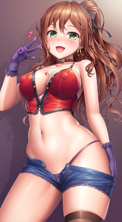 Anime Art - NSFW, Anime art, Bang Dream!, Imai Lisa, Kusowarota, Anime, Longpost, Girls, OnOff, Breast