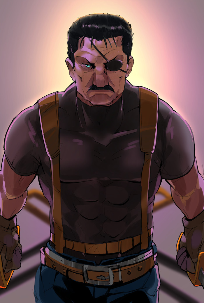 Bradley Family Anime Art, , Fullmetal Alchemist, King bradley, Selim bradley, Haowei Wu, 