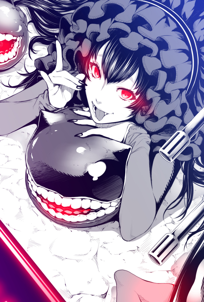 Isolated Island Oni - Kantai collection, , Anime art, Anime, Art, Isolated Island Demon