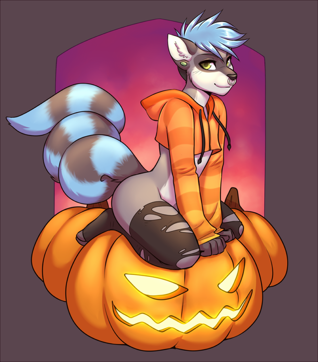 3 Pumpkins - Фурри, Femboy, Furry Trap, Lockworkorange