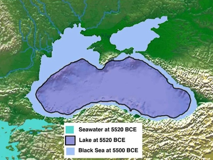 Как озеро стало Черным морем, и почему зима близко Черное море, Прошлое, Озеро, История, География, Климат, Длиннопост