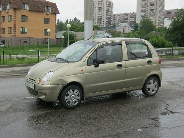 Titanium Matiz - Daewoo matiz, Road accident, Titanium