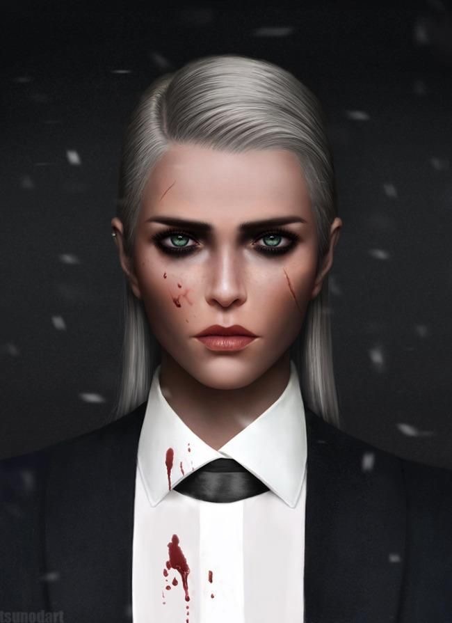 Ciri - Witcher, Ciri, Art