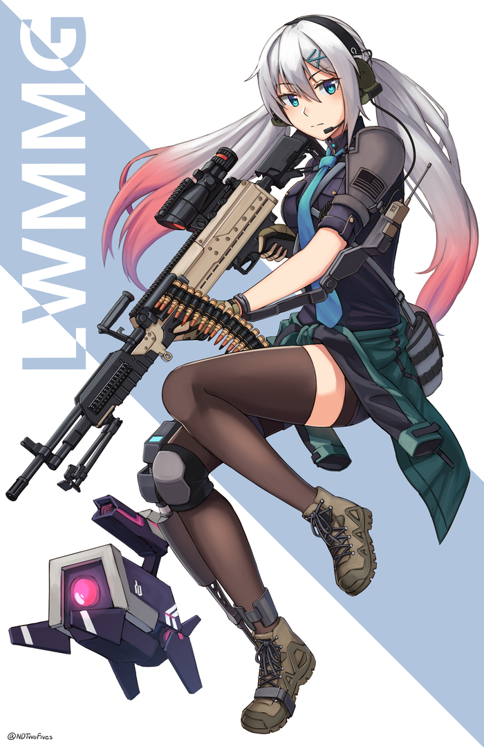 Anime art - Anime Art, Аниме, Girls Frontline, Ndtwofives, Lwmmg