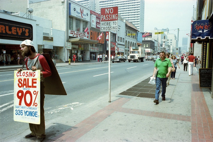 Toronto Canada 1983 - Longpost, The photo, Retro, Interesting, 1983, Toronto, Canada