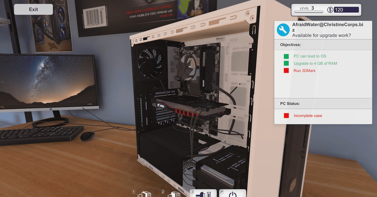 Pc build simulator андроид