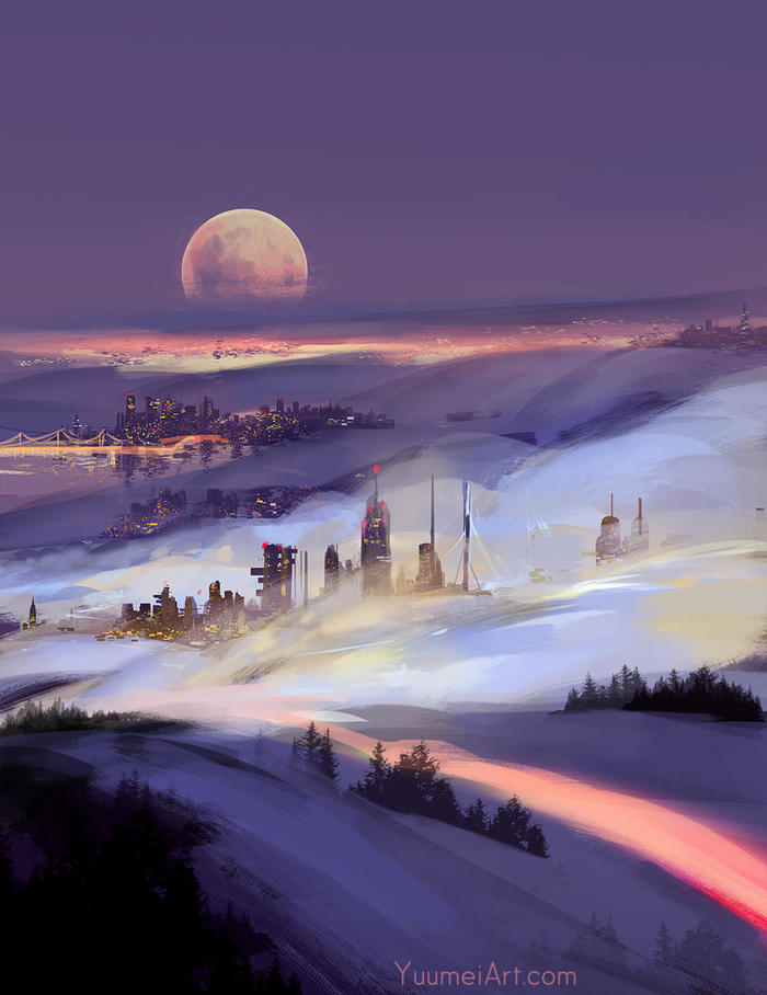 City of Fog , Yuumei