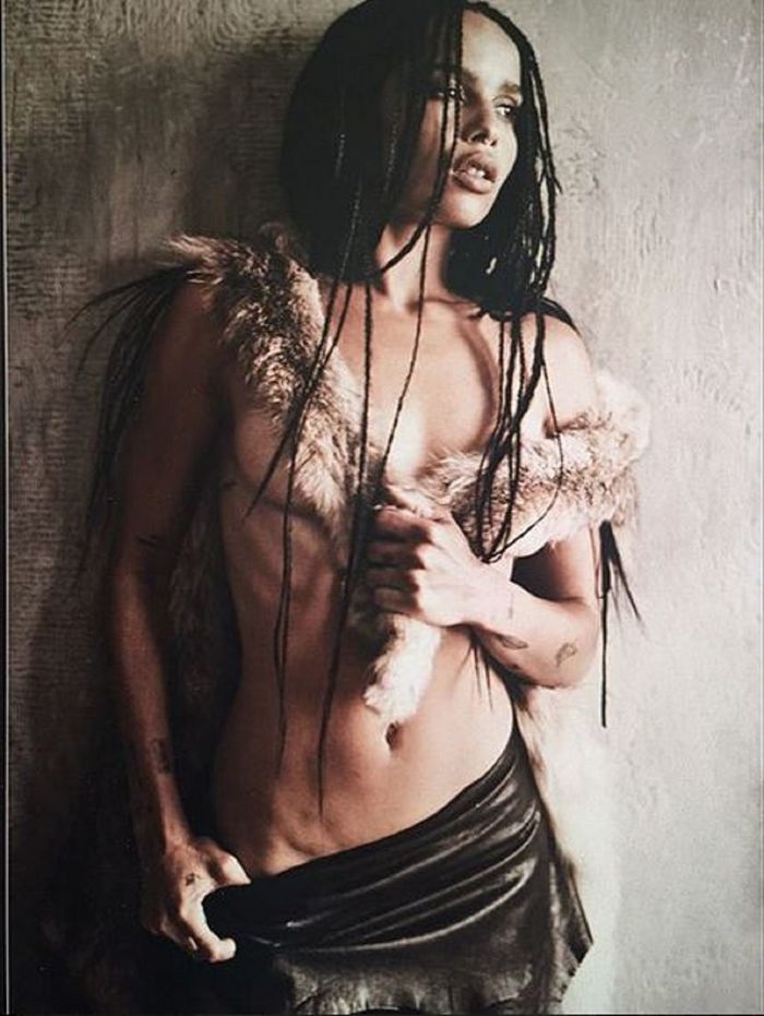 Zoe Kravitz - NSFW, Zoe Kravitz, Nudity, Yafaketoo, Longpost