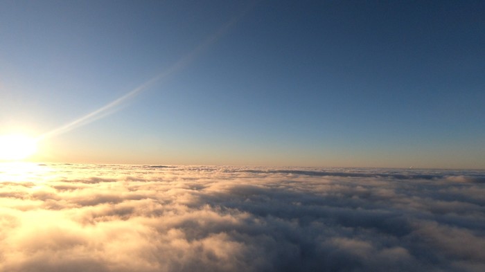 Above the clouds - My, Quadcopter, The photo, GoPRO, Gopro karma, Height