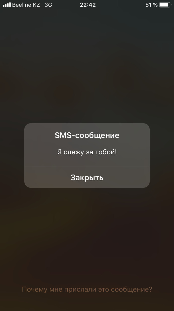 Incoming flash sms messages - , , iPhone, iPhone 6, , SMS, League of detectives, Computer help, Longpost, Beeline, , Kazakhstan