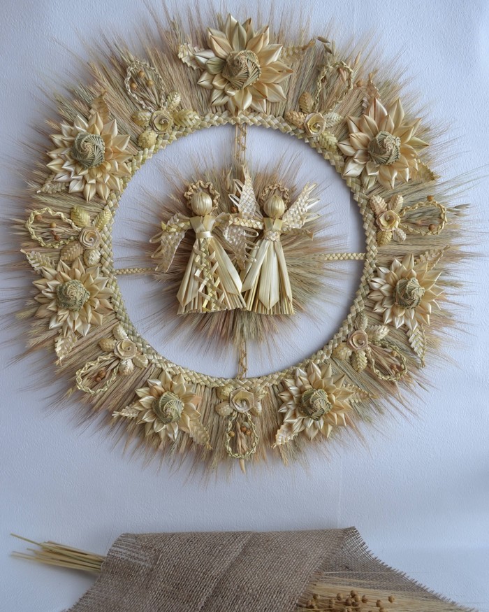 straw weaving - Straw, Amulet, Home dГ©cor, Handmade, Interior, , Creation, Folk art