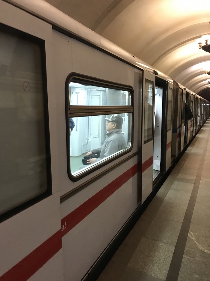 Metro Ambulance - Ambulance, Railway carriage, Moscow Metro, My, Metro