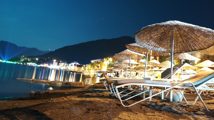 Night on the beach - My, Huawei, Night, Beach, Turkey