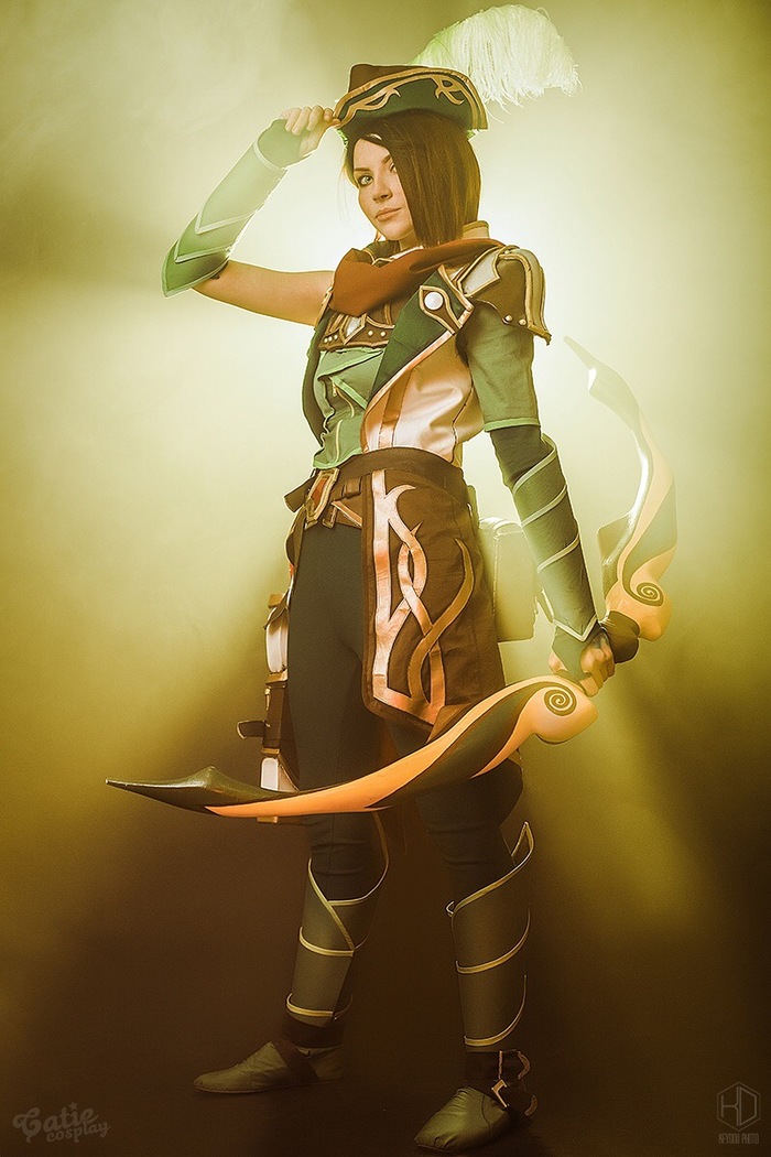 Как сделать лук windranger