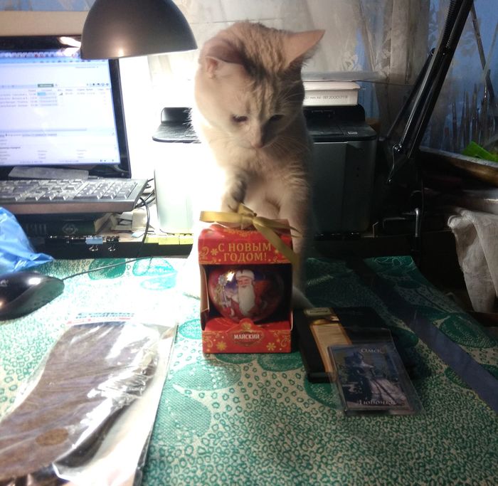 Обмен подарками Омск - Воронеж