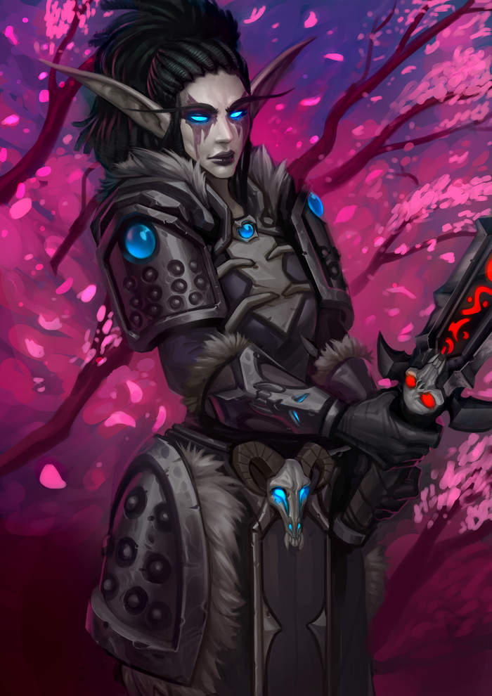 Death Knight by Patrick Augusto World of Warcraft, WOW, Warcraft, Blizzard, Game Art, 