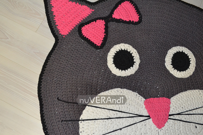 Kotyara - My, Crochet, Knitting, Needlework without process, Needlework, Longpost, cat, Children, Room
