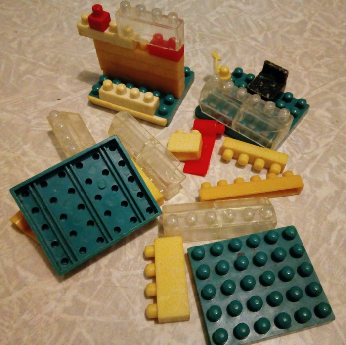 Soviet LEGO - My, Toys, Lego, the USSR, Nostalgia, Childhood