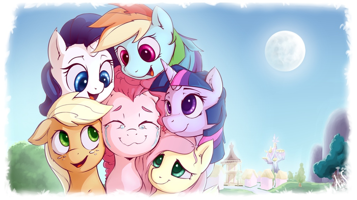 Right Here My Little Pony, Mane 6, Sea-maas