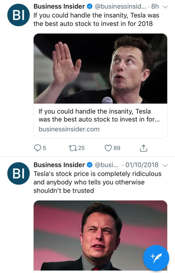 Analysts such analysts - , Business, Analytics, Tesla, Elon Musk, Investments, Changed my mind, , РР·РґР°РЅРёРµ Business Insider