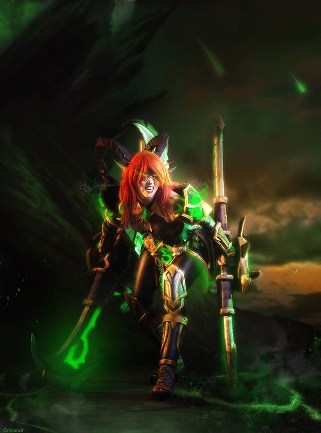 Blood Elf by Elena Chimera - Cosplay, Warcraft, World of warcraft, Blood elves, Longpost, Demonhunter
