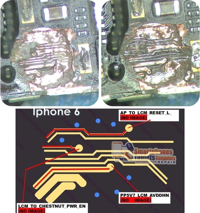 Iphone 8 нет изображения