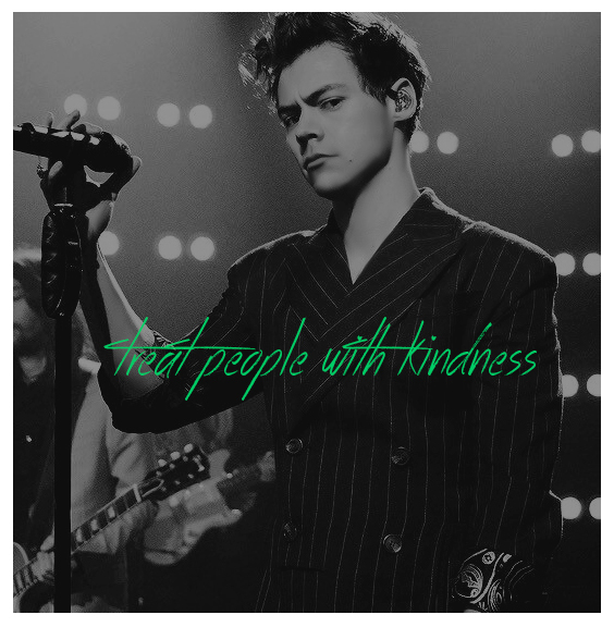 Kindness; - , Harry Styles, Longpost