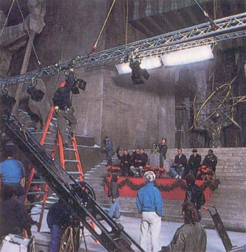 Photos from the filming and interesting facts for the film Batman Returns 1992 - Tim Burton, Celebrities, Interesting, Photos from filming, Movies, Longpost, 90th, Batman