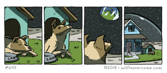 moon dog - Comics, Will5nevercome, Dog, moon