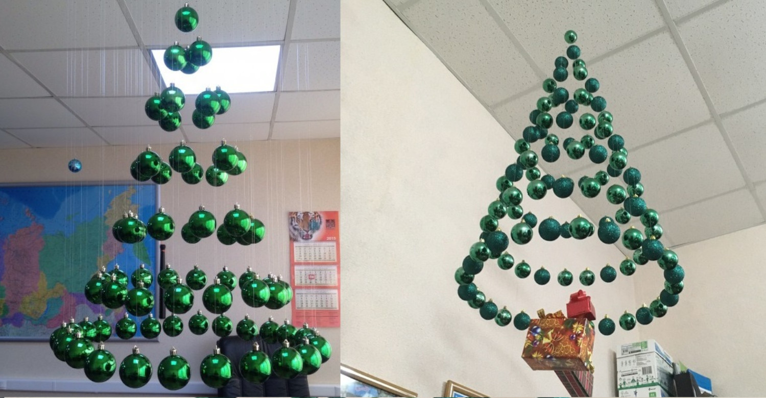 Как сделать елку из воздушных шаров своими руками? | Мастер-класс от «Микрос»