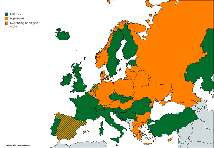 На какой руке носят обручальные кольца в странах Европы Карты, Европа, Кольцо, Статистика