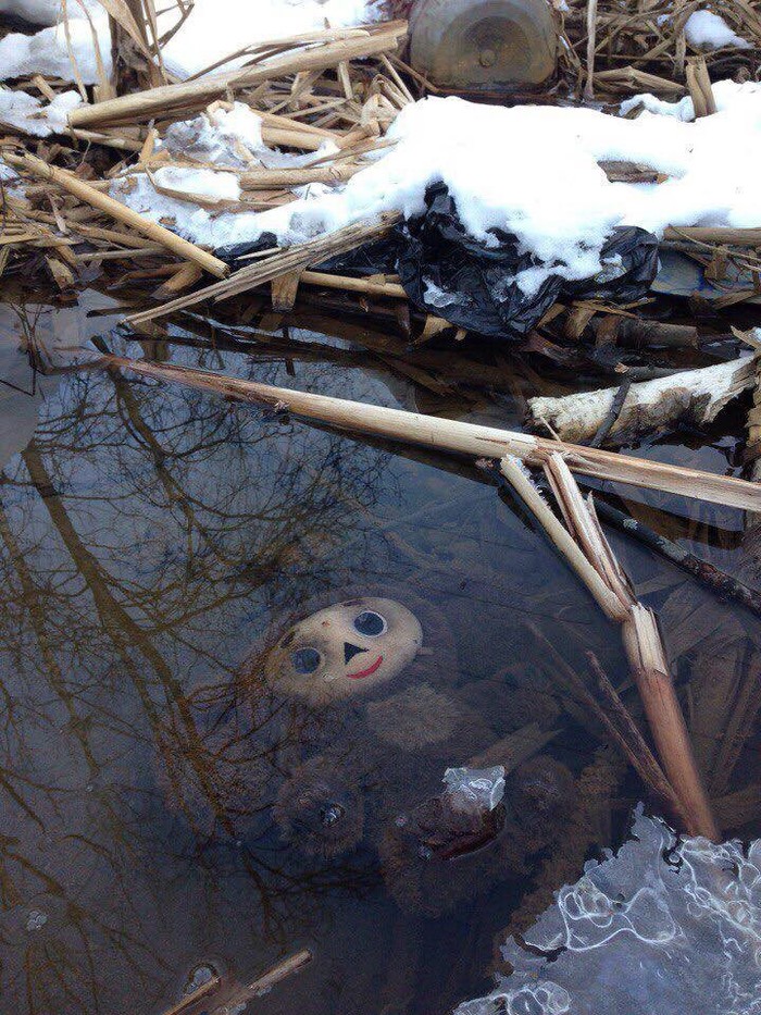 Russia in one photo - Russia, Winter, All ashes, Garbage, the USSR, The photo