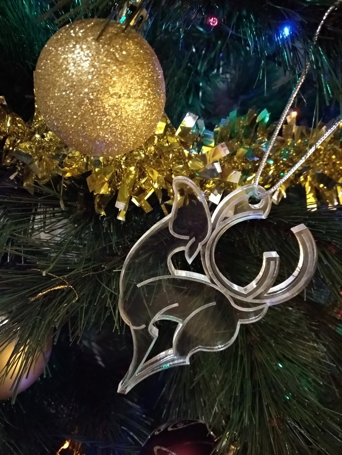 Christmas toy: Deer. - My, Work, Designer, Sketch, Deer, Laser, Plexiglass, Christmas decorations, Longpost, Deer