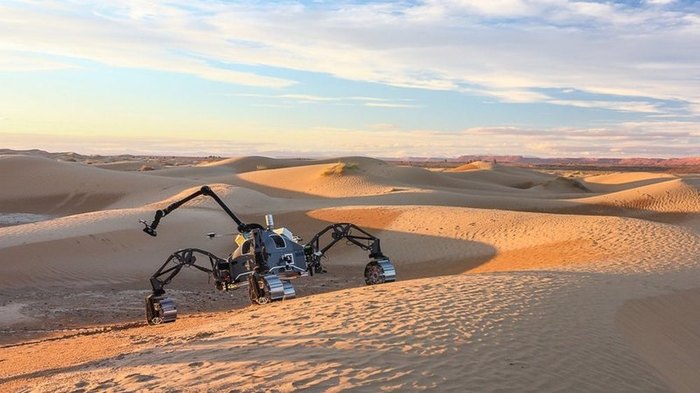 Autonomous Martian rovers tested in the Sahara - Mars, Rovers, Trial, Video