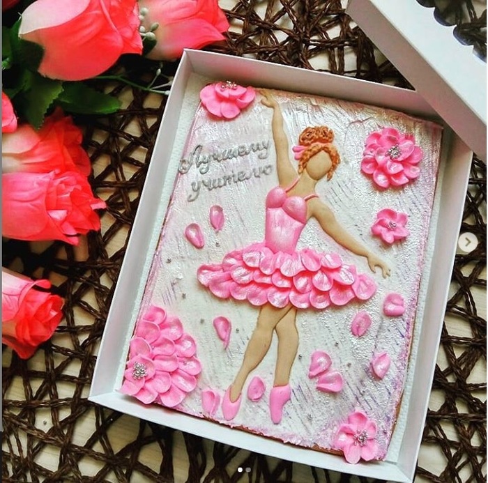 Ballerina - My, Gingerbread, Handmade, Hobby, Presents, ballerina, 