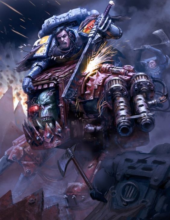 Империум, который построил ОН. - Warhammer 40k, Стихи, Император защитит, Комиссар яррик, Ересь, И пусть галактика горит огнём, Гифка, Длиннопост