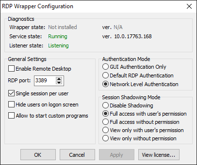 RDP Wrapper Library: RDP для самых маленьких Rdp, Windows, Github