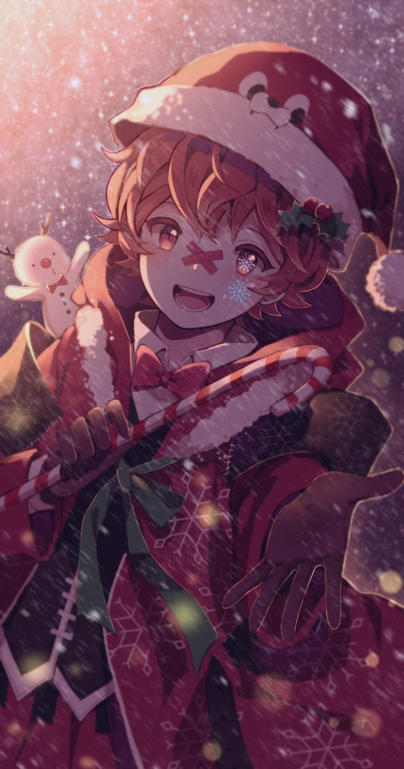 Let's go find Santa! - Anime, Not anime, Vocaloid, Fukase, Anime art, Christmas