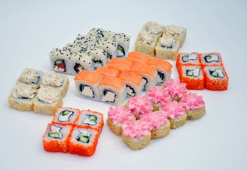 Overview of sushi delivery service Enjoysushi Novokuznetsk - My, Review, Sushi, Rolls, Delivery, Novokuznetsk, Longpost