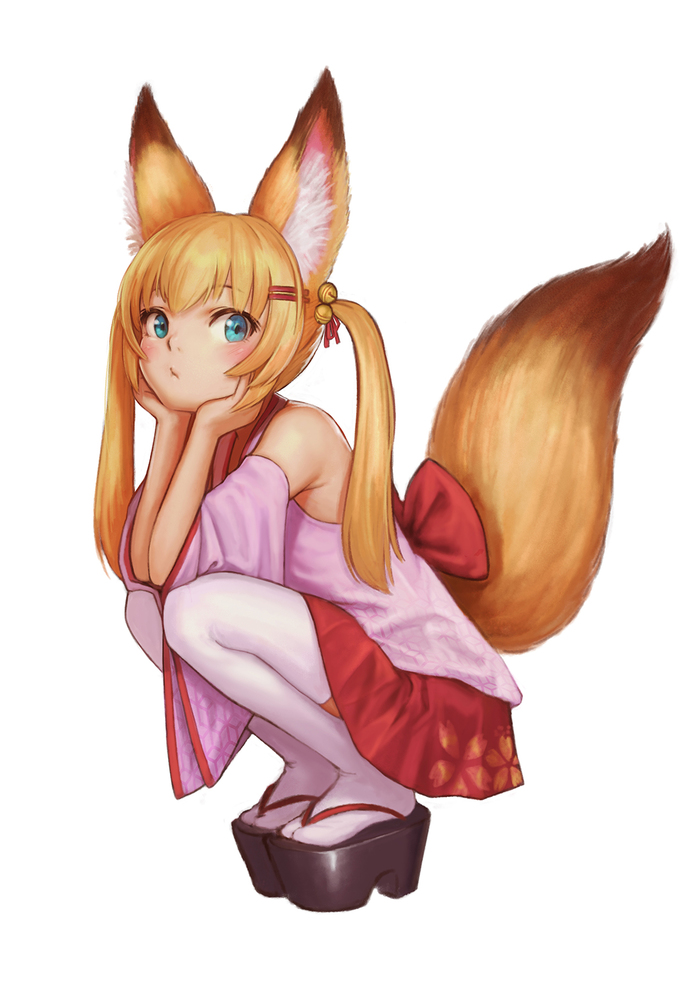 Kitsune - Anime art, Anime, Anime original, Kitsune, Yu kozato