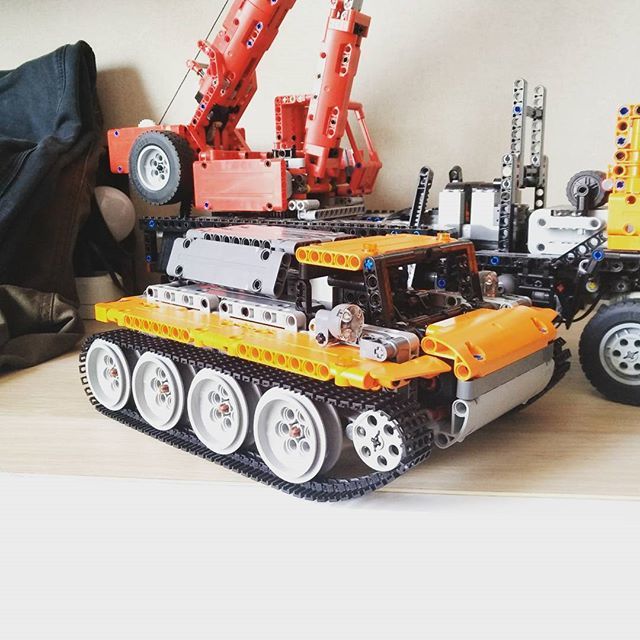 Lego all-terrain vehicle with remote control homemade - My, Lego, Lego technic, Video