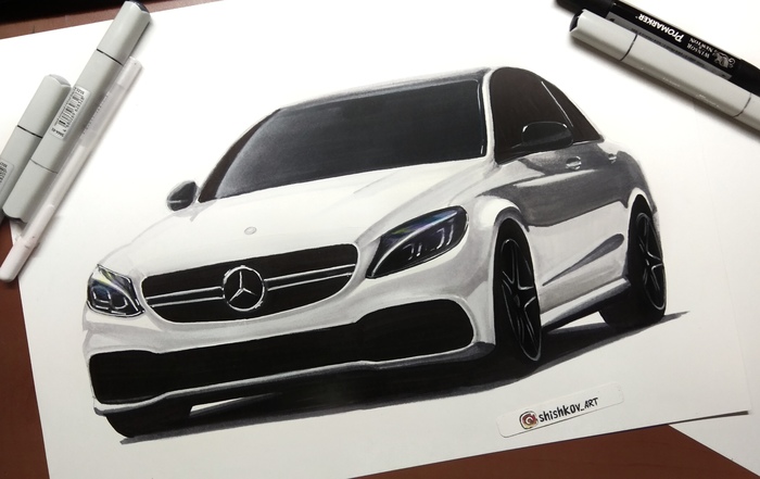 ������� Mercedes-benz �63 AMG ������ 30*40��