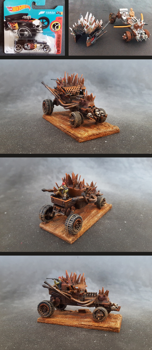 Pedal to the metal - Gaslands, , Car, Hot wheels, Matchbox, Conversion, Really long post, The photo, Longpost