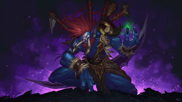 Vol'jinby Huabin Wang World of Warcraft, Blizzard, Voljin, ArtStation, Warcraft