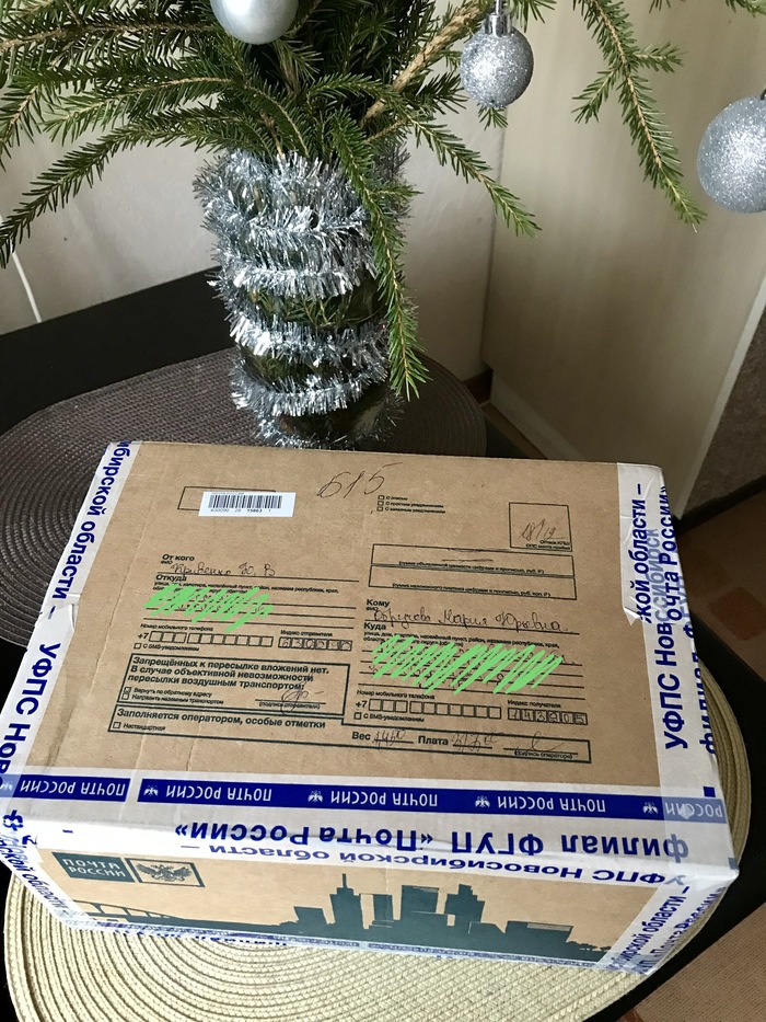 Anonymous Santa Claus from Novosibirsk to Balashikha - Gift exchange, Longpost, New Year, New Year's gift exchange, Gift exchange report, Secret Santa, My