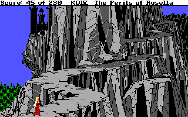 King's Quest IV: The Perils of Rosella. Часть 1. - Моё, 1988, Прохождение, Квест, Sierra, Игры для DOS, Ретро-Игры, Игры, Длиннопост